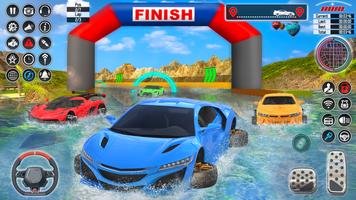 course automobile sur l'eau capture d'écran 3