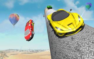 Impossible Crazy Car Track Racing Simulator syot layar 3