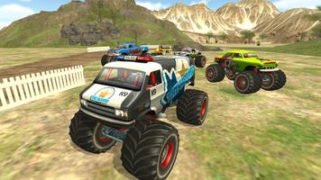 Mount Monster Truck Speed ​​3D Screenshot 2