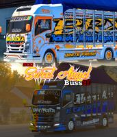 Mod Truck Sweet Angel Bussid Plakat