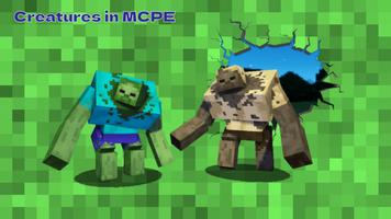 Mutant Creatures Minecraft mod ポスター