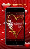 Valentine's Day Live Wallpaper capture d'écran 2