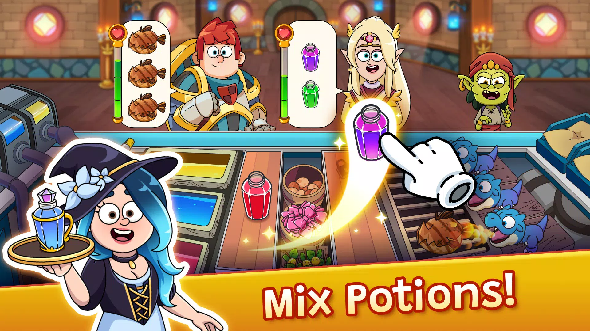 Potion Punch - Color Mixing and Cooking Tycoon - release date