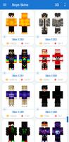 Poster Skins maschili per Minecraft