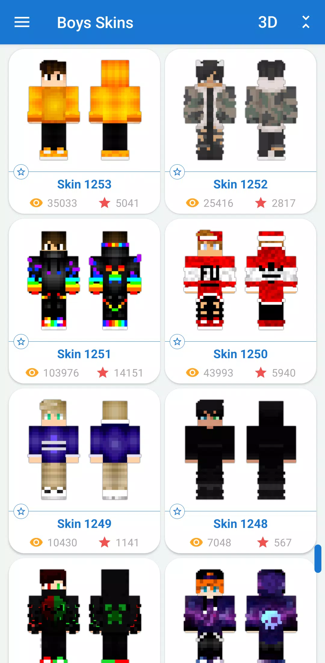 Trending Boy/Girl Skins! Skin Pack