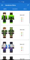 پوستر Herobrine skins