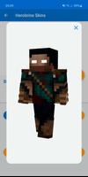 برنامه‌نما Herobrine skins عکس از صفحه