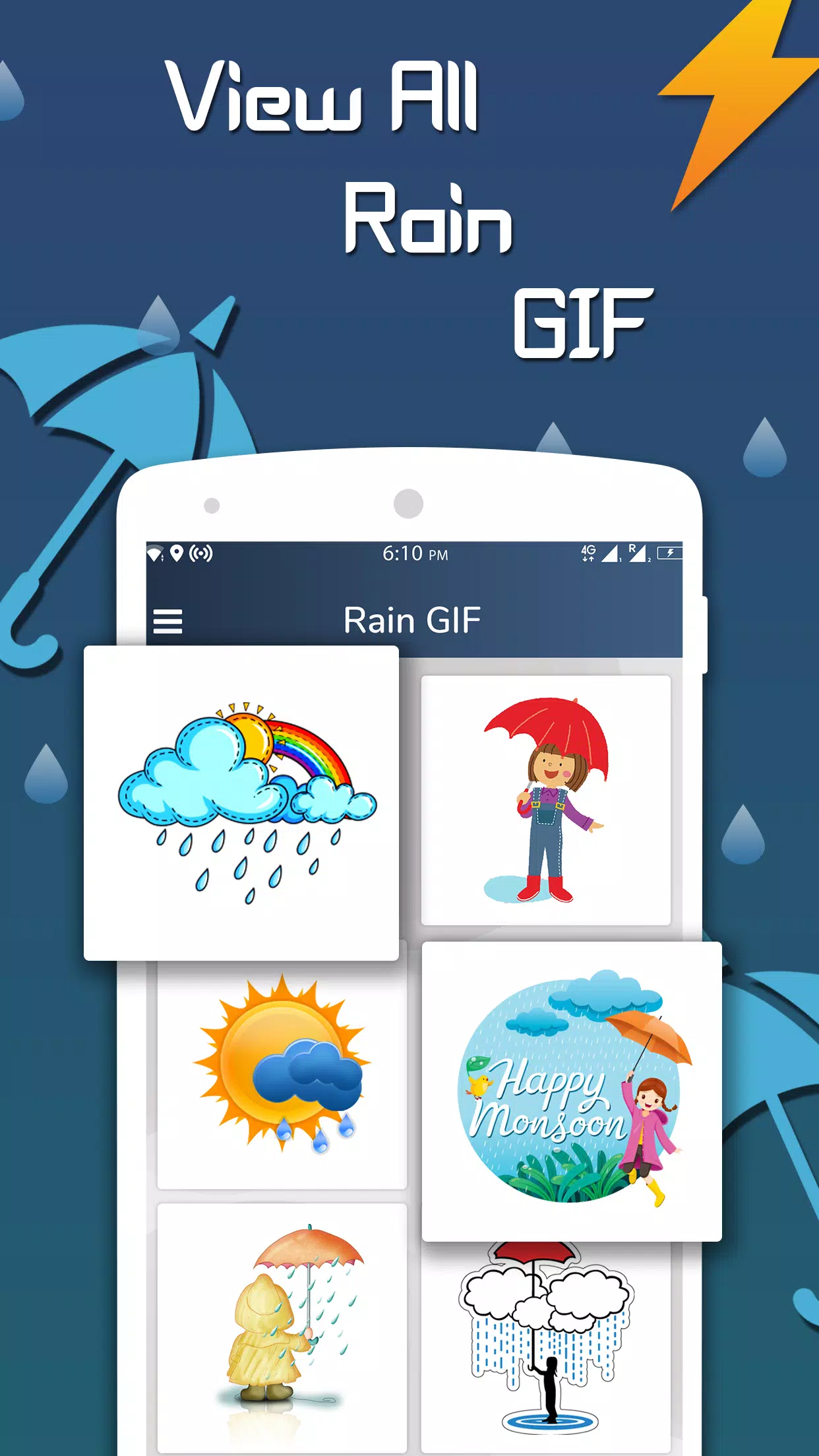 Rain GIF : Happy Monsoon GIF APK for Android Download