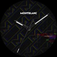 Montblanc Summit - UltraBlack Watch Face imagem de tela 1
