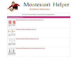 Montessori Helper ảnh chụp màn hình 1