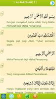 Al Quran Bahasa Indonesia capture d'écran 1