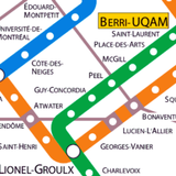 Montreal Metro & Subway Map