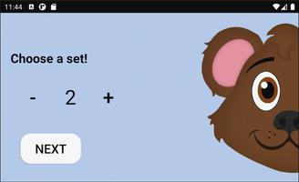 Teddy Bear Math poster