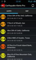 Earthquake Alerts Tracker Pro poster