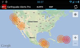 Alertes Tremblements Terre Pro capture d'écran 3