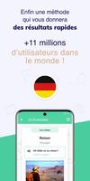 Apprenez l'allemand rapidement Affiche