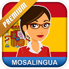 آیکون‌ Learn Spanish with MosaLingua