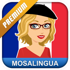 Learn French with MosaLingua أيقونة