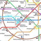 Moscow Metro & Subway Maps icône