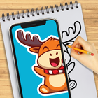 AR Draw Sketch - Trace & Paint ไอคอน