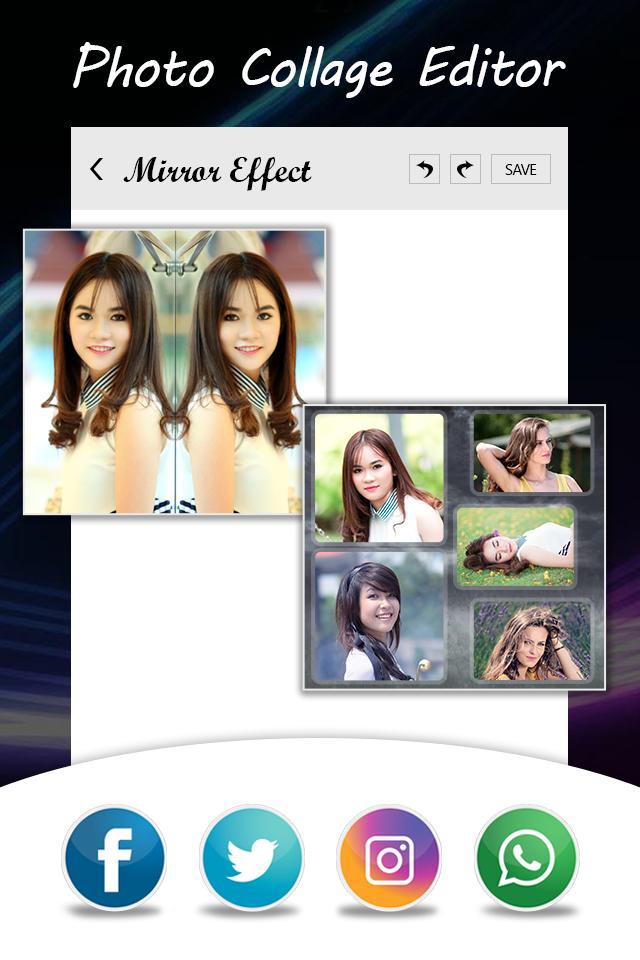 Mirror Effect Photo Collage Maker Pixel For Android Apk Mirror Effect Photo Collage Maker Pixel