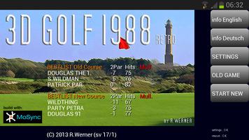 3D Golf 1988 Retro Full capture d'écran 1