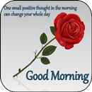 Good morning messages and flower rose pictures GIF aplikacja