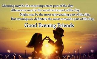 Good morning evening night messages and images Gif 截图 2