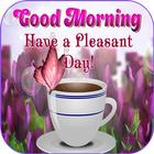 Good morning messages and images Gif icône