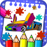 Cars and Motors Coloring Book