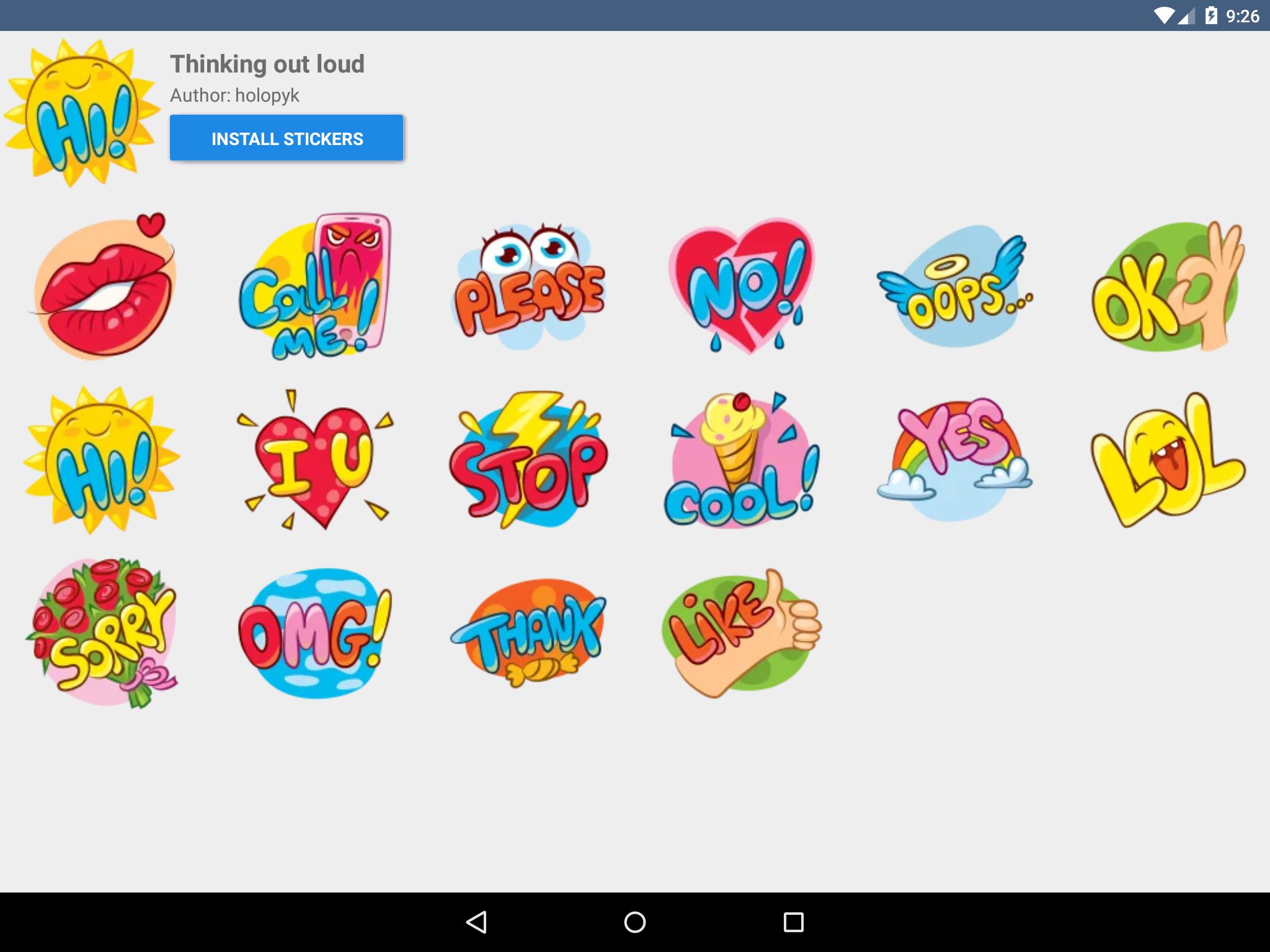 Stickers For Telegram For Android Apk Download