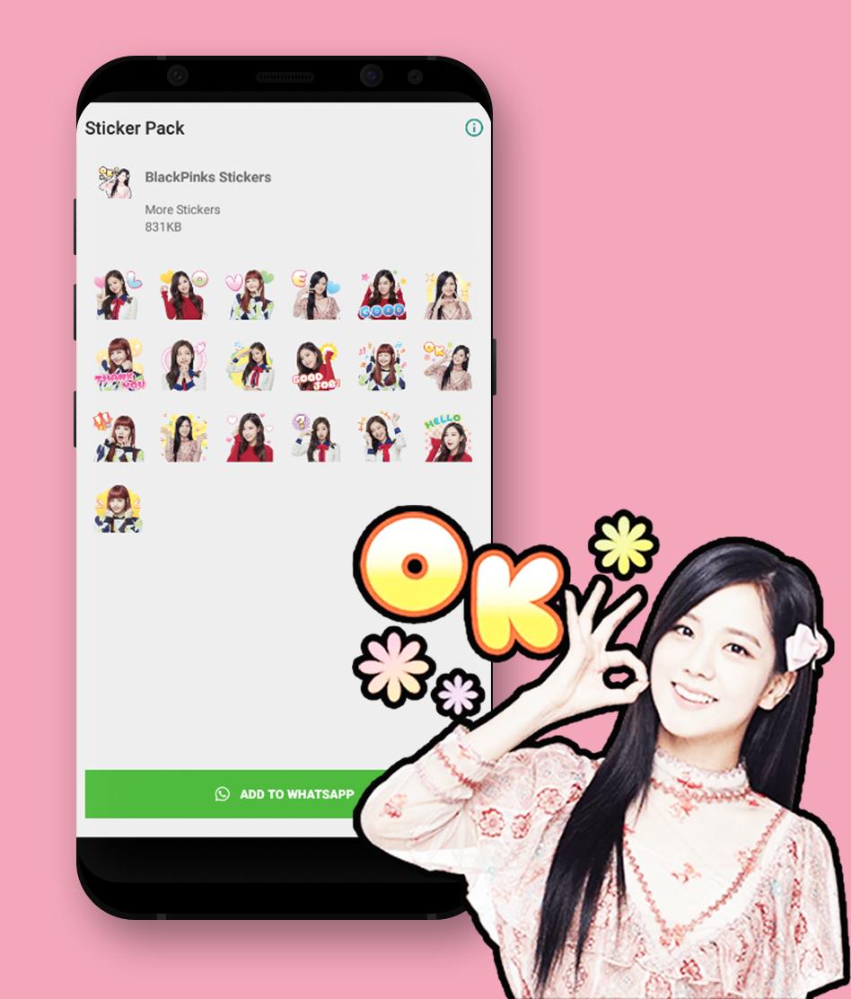 28 Daftar Sticker  Whatsapp  Blackpink  Apk Terkeren 