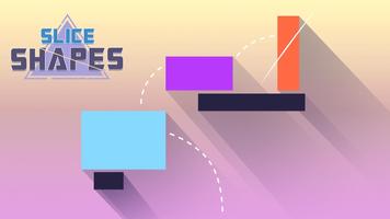 Slice Shapes: Cut The Box: Puzzle Free Games poster