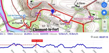 GPS & Hiking maps