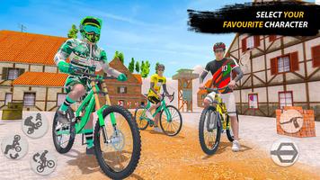 Cycle Offroad Jeu de BMX Rider Affiche