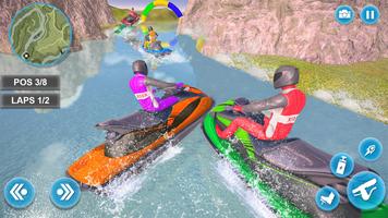 jeu course bateu à eau jet ski capture d'écran 2