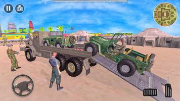 Army Vehicle Truck Transporter syot layar 3