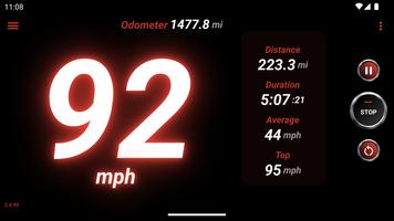 GPS Speedometer โปสเตอร์