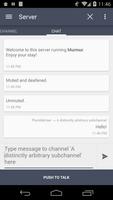 Plumble - Mumble VOIP (Free) تصوير الشاشة 3