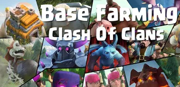 Map COC TH 7 Farming Base