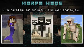 Transformarse en mobs for MCPE captura de pantalla 2