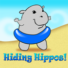 Hiding Hippos Memory Game Free icon