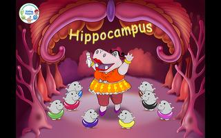 Hiding Hippos Memory Game Free screenshot 2