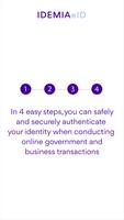 IDEMIA eID - Trusted Online ID الملصق