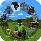 ikon Morph Mod Minecraft Skin MCPE