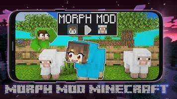 Morph Mod Minecraft Skin MCPE poster