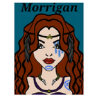 Morrigan goddess icône