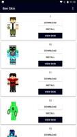 Ben Alien 10 Skin Minecraft 海报