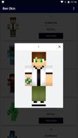 Ben Alien 10 Skin Minecraft スクリーンショット 1