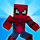 SpiderMan Skin:  MCPE skins ícone